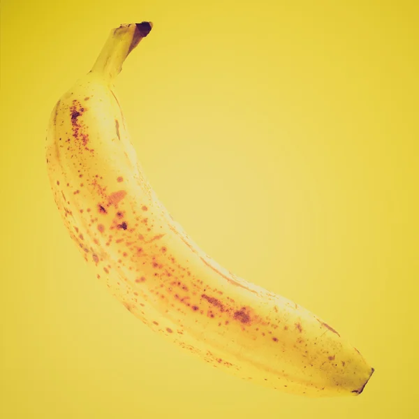Bananenfrucht im Retro-Look — Stockfoto