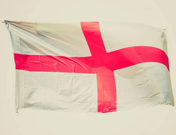 Retro-Look England Flagge — Stockfoto
