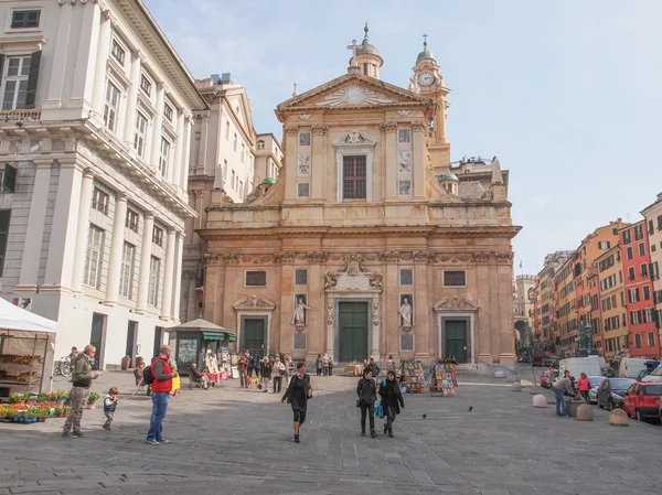 Chiesa del gesu Cenova — Stok fotoğraf