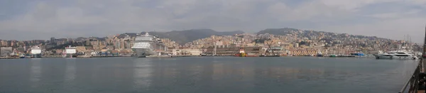 Genua-Panorama — Stockfoto