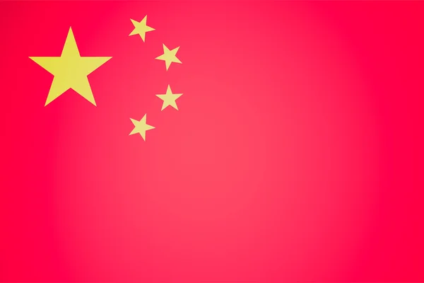 Retro-look vlag van china retro-look — Stockfoto