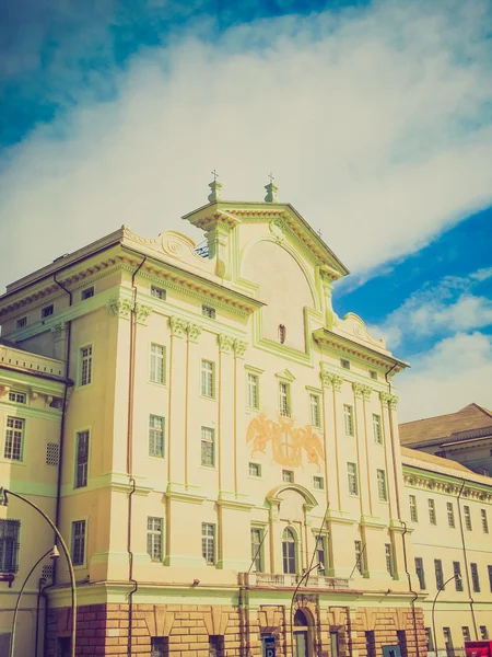 Retro look albergo dei poveri genua italien — Stockfoto