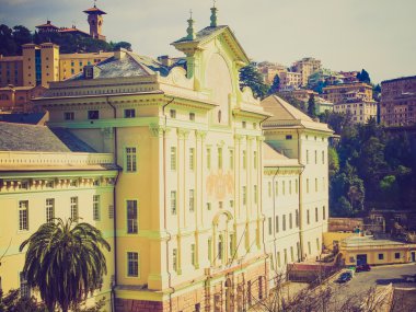 Retro albergo dei poveri Cenova İtalya bak