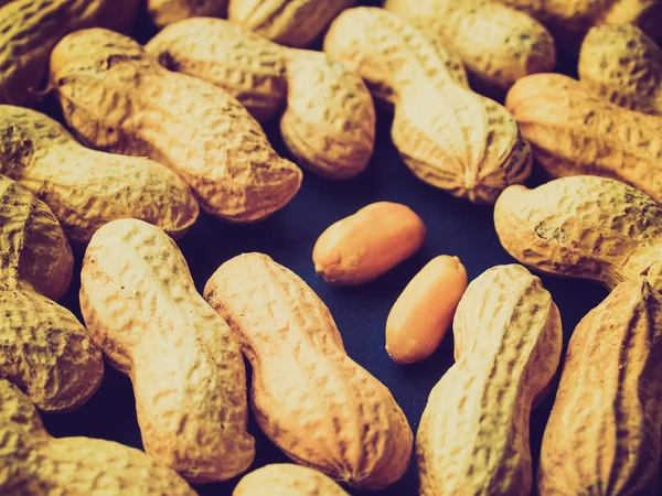 Retro look Peanut picture — Stock Photo, Image