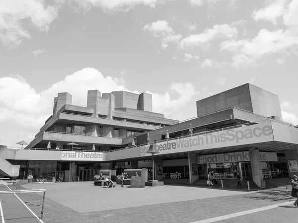 Teatro Nacional Blanco y Negro Londres — Foto de Stock