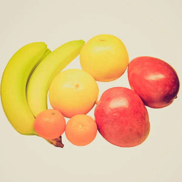 Retro look Fruits picture — Stock Photo, Image