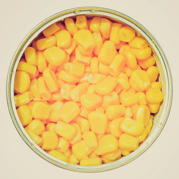 Retro kinézetét kukorica kukorica — Stock Fotó