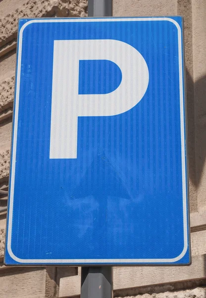 Parking sign — Stock Photo, Image