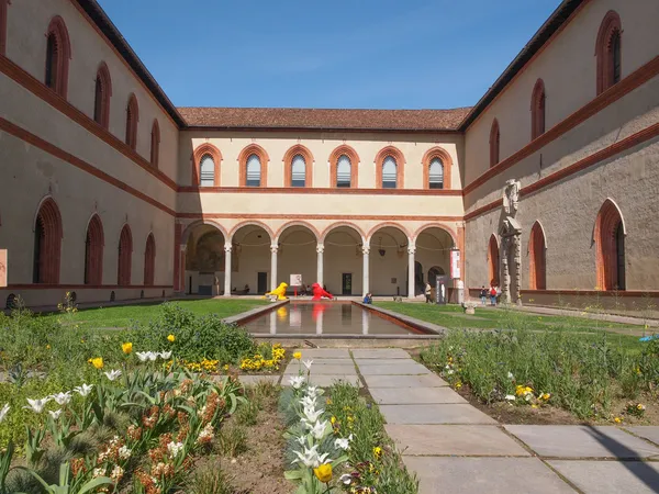 Château de Sforza à Milan — Photo