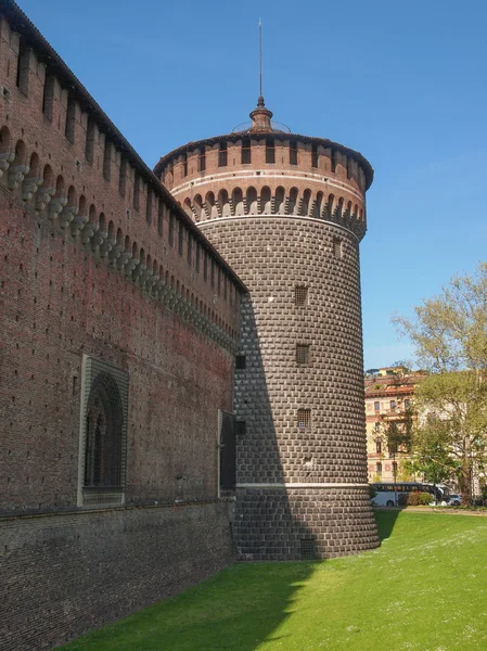 Castello Sforzesco Milan — Stock Photo, Image