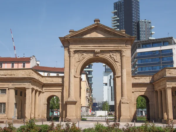 Porta Nuova in Milan — Stock Photo, Image