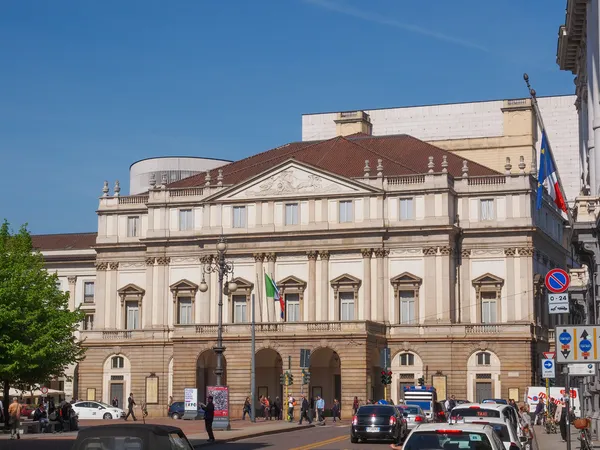 Teatro alla Scala Milan — Stok fotoğraf