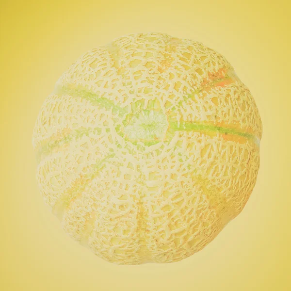 Retro-look melon frukt — Stockfoto