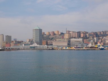 Cenova İtalya deniz manzarası