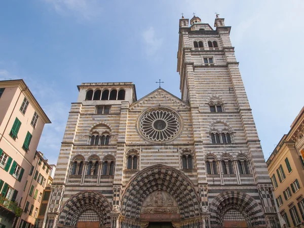 Cattedrale di San Lorenzo a Genova — Foto Stock