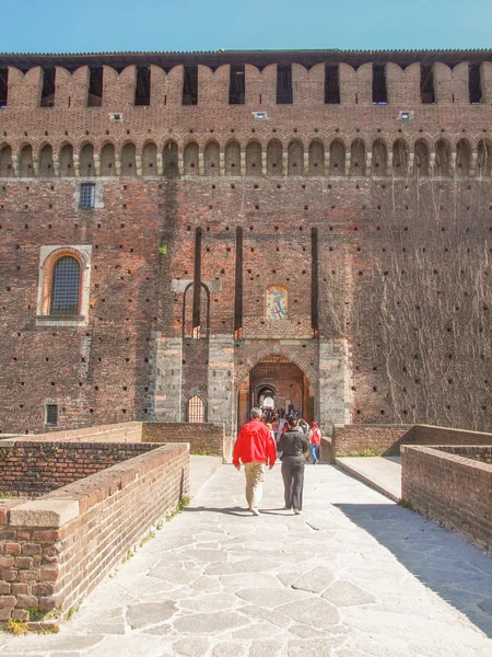 Castelo de Sforza em Milão — Fotografia de Stock