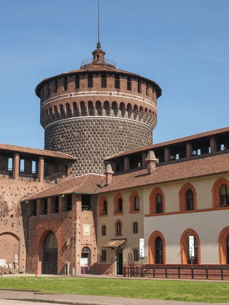 Castillo de Sforza en Milán — Foto de Stock