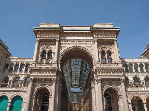 Galleria vittorio emanuele ii Milano — Stockfoto