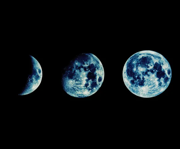 Moon phases — Stock Photo, Image