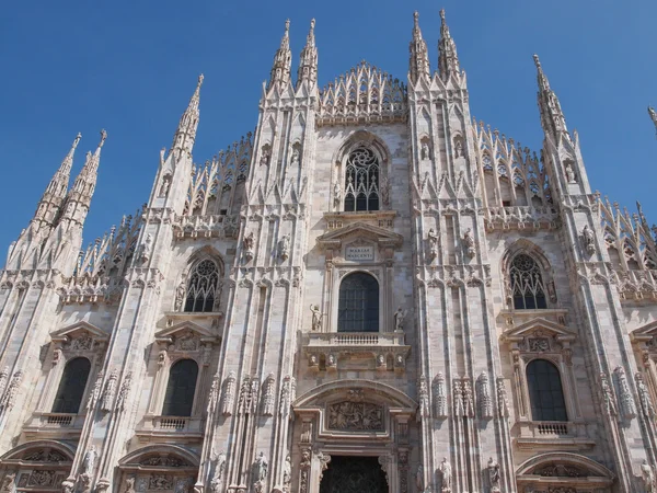 Catedral de Milão — Fotografia de Stock