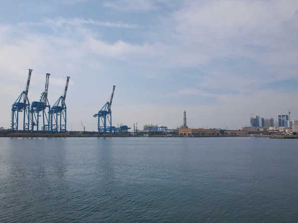 Hafen Genua Italien — Stockfoto