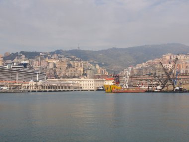 Cenova İtalya deniz manzarası