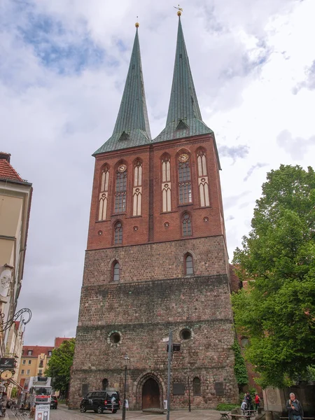 Nikolaikirche kilise berlin — Stok fotoğraf