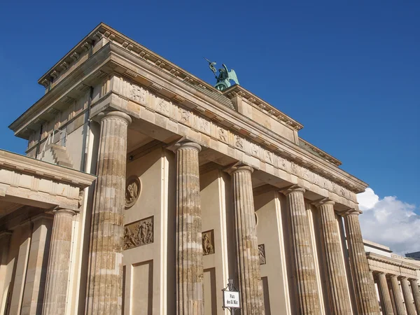Berlín Brandenburger tor — Foto de Stock