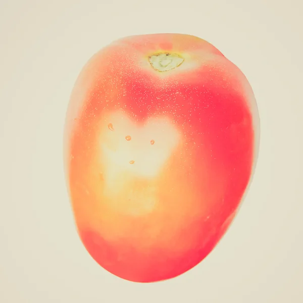 Retro-look tomaat geïsoleerd — Stockfoto