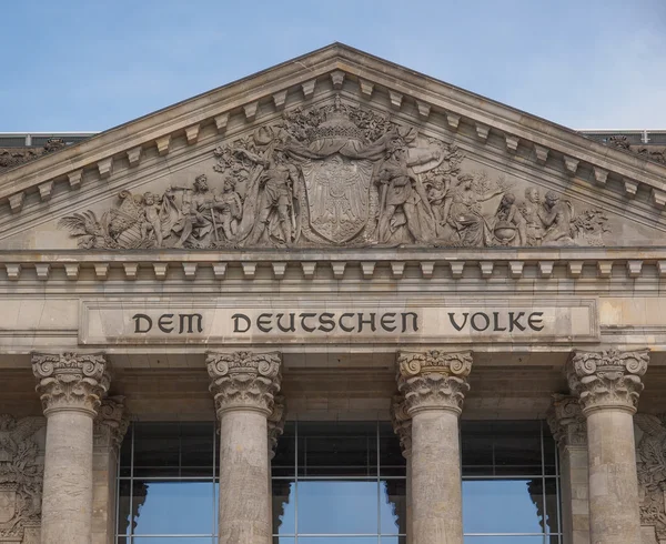 Berlino di Reichstag — Foto Stock