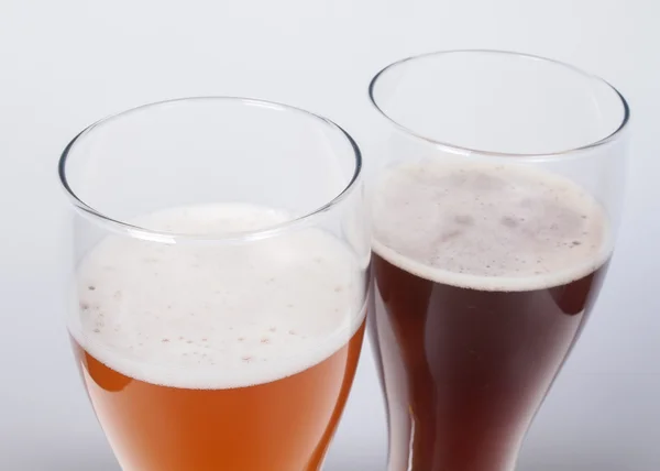 Dos vasos de cerveza alemana —  Fotos de Stock
