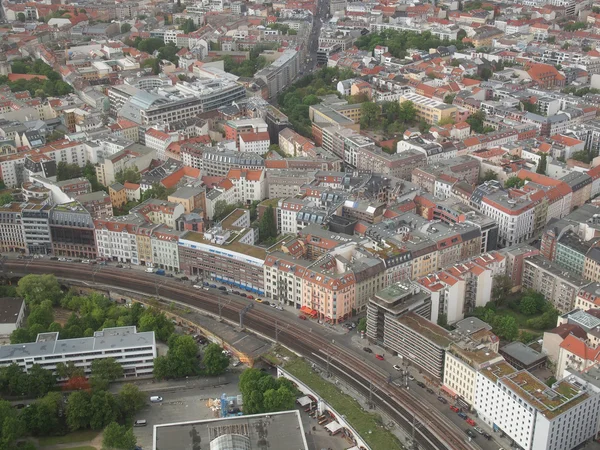 Berlin vista aérea — Fotografia de Stock