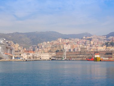 Cenova İtalya deniz manzarası