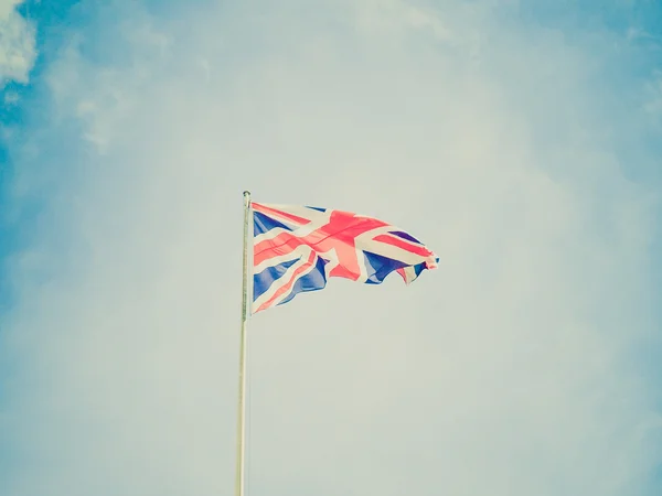 复古风采英国国旗 — 图库照片
