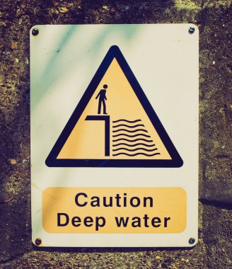 Retro görünüm işareti resim