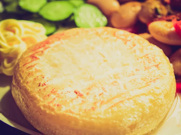 Ретро-взгляд на сыр — стоковое фото