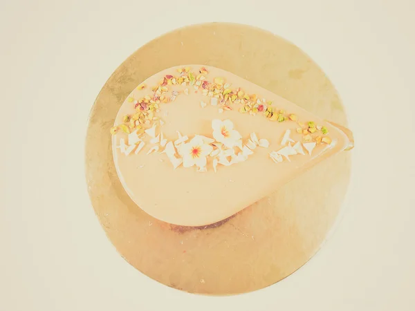 Торт в стиле ретро — стоковое фото