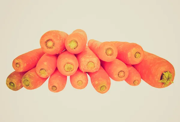 Retro look Carrots — Stock Photo, Image