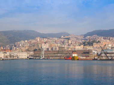 Cenova İtalya deniz manzarası