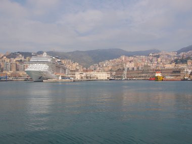 Cenova İtalya deniz manzarası