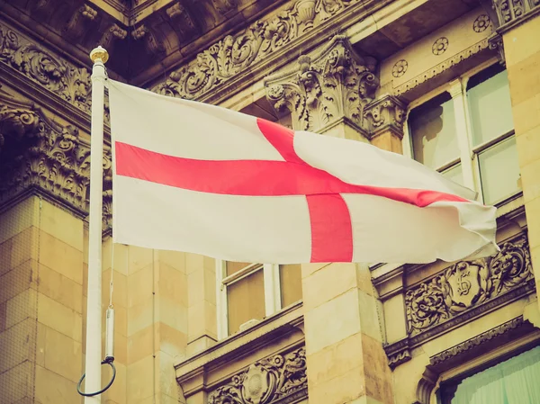 Retro look Bandera de Inglaterra —  Fotos de Stock