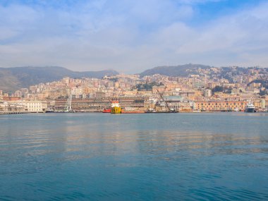 Cenova İtalya deniz manzarası