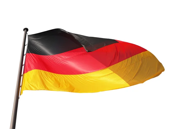 Deutsche Flagge — Stockfoto