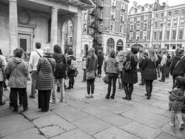 siyah-beyaz covent garden Londra