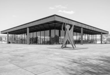 siyah-beyaz neue nationalgalerie