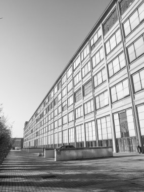 siyah ve beyaz fiat lingotto Torino
