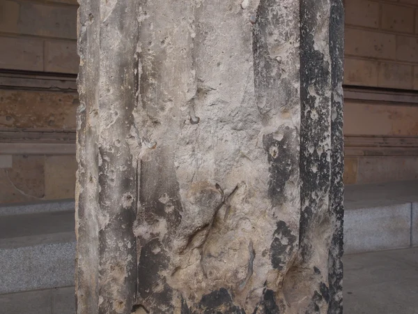 Bombed column in Berlin — Stock Photo, Image