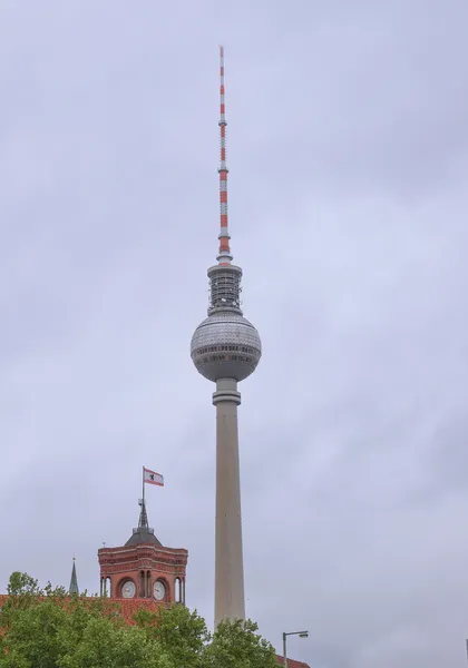 TV toren Berlijn — Stockfoto