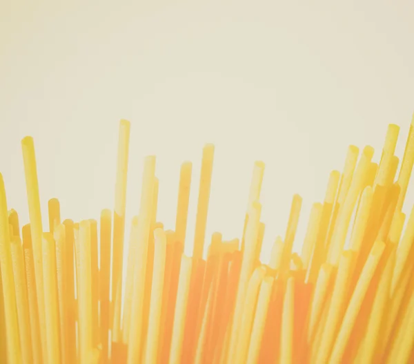 Retro look Spaghetti — Stock Photo, Image