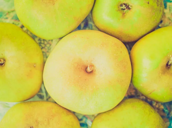 Ретро смотреть яблоки — стоковое фото